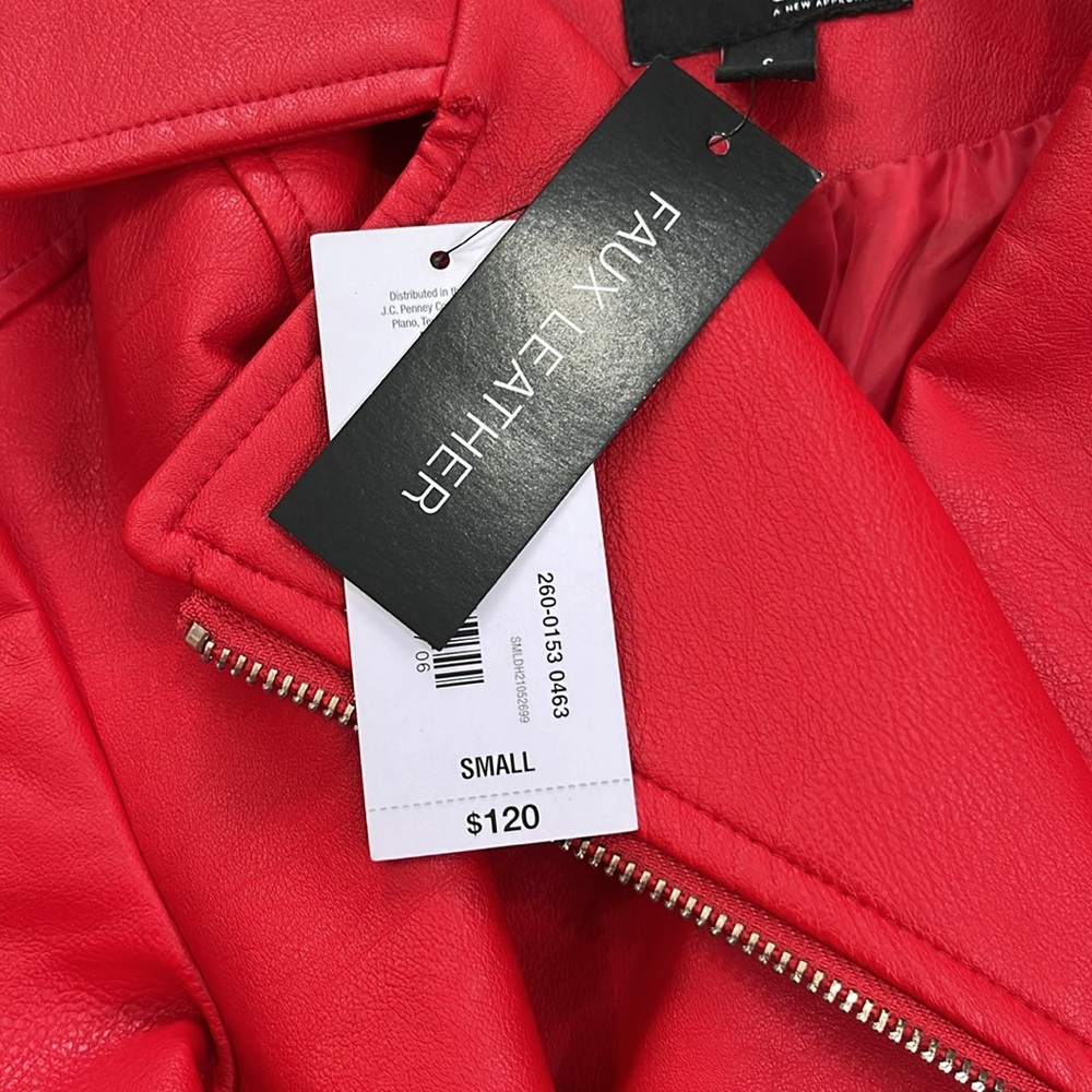 Red Moto Jacket - Picture 8 of 10